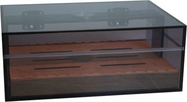 Humidor mørk akryl