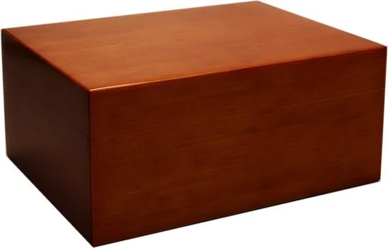 Humidor bambus brun mat 50