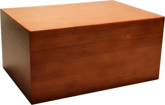 Humidor bambus brun mat 100