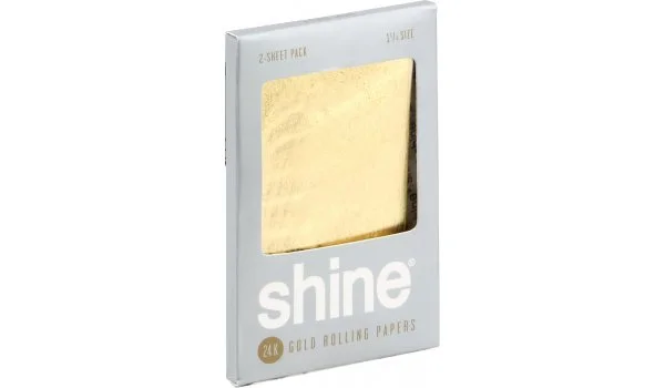 Shine 24K guldrullepapir 2 stk.