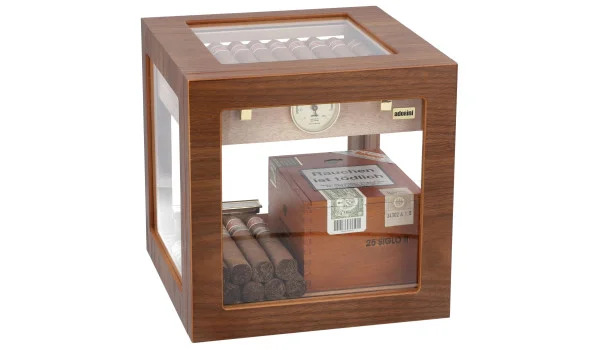 adorini Cube Deluxe Humidor Valnød foto 4