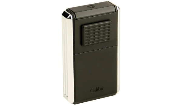 Colibri Jet Lighter Astoria sort, krom