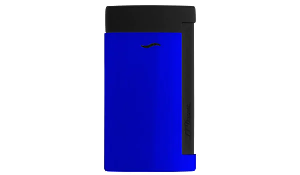 S.T. Dupont slank 7 Lighter Fluo blå 027771