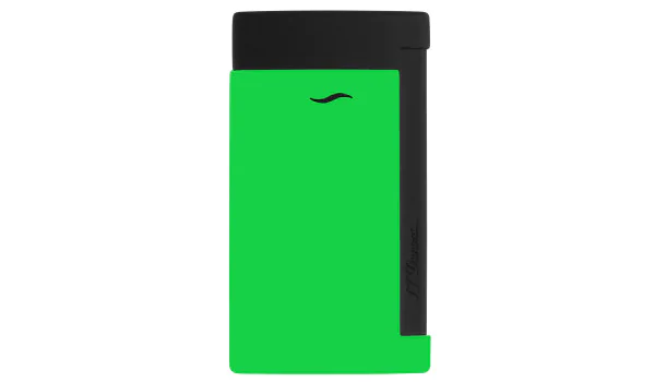 S.T. Dupont slank 7 Lighter Fluo grøn 027772