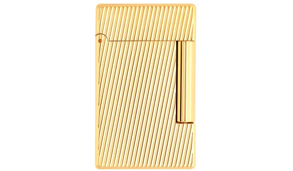 S.T. Dupont Initial Diagonal lighter gult guld 020831