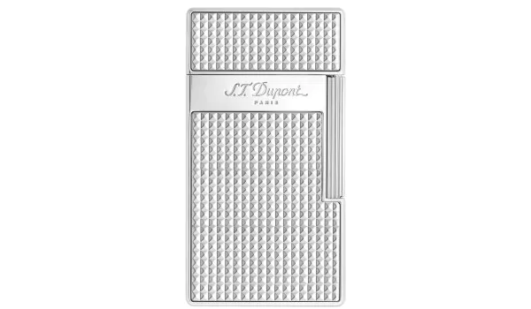 S.T. Dupont Biggy Lighter Diamandhoved krom 025010