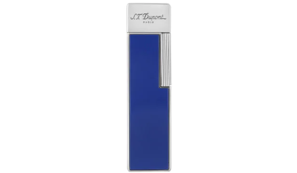 S.T. Dupont Twiggy Lighter blå lak krom 030005