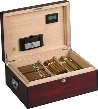 Diamand Krone The Oxford Humidor for 160 Cigars Rosentræ Genskin