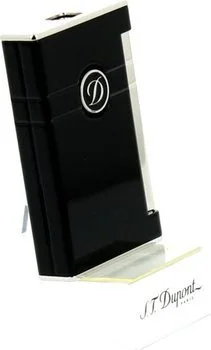 S.T. Dupont Ligne 2 Torch Lighter Sort Lak/Palladium