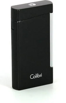 Colibri Voyager Cigar Lighter Metallisk Trækul Sort